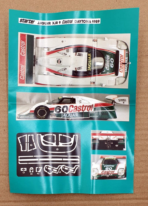 Starter 1/43 Scale Unbuilt Kit ST0503A - Jaguar XJR9 Castrol Daytona 1989