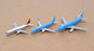 Herpa 1/1000 Scale 570039 - 3 Piece Hapag-Lloyd Set Boeing (2) Airbus (1)
