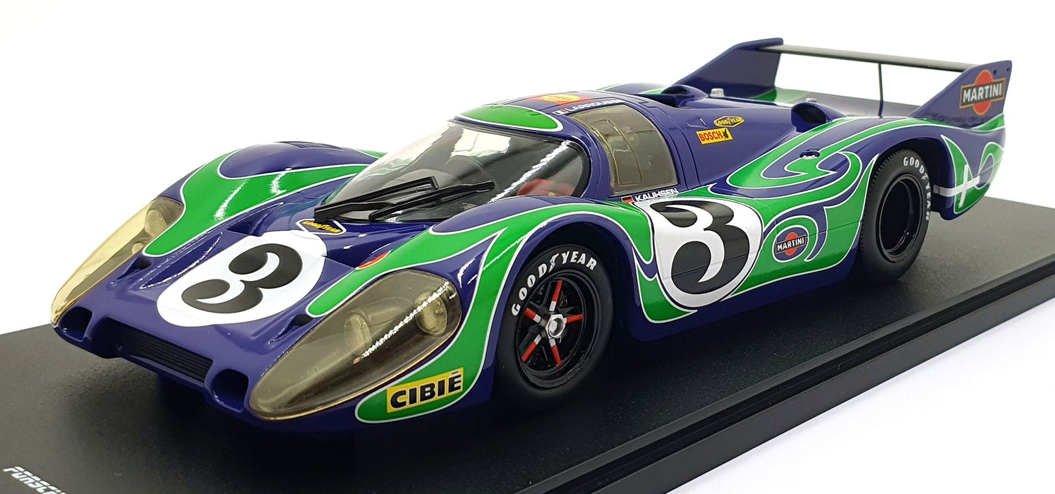 Werk83 1/18 Scale Diecast W18034002 - Porsche 917 Long Tail #3 Martini 1970