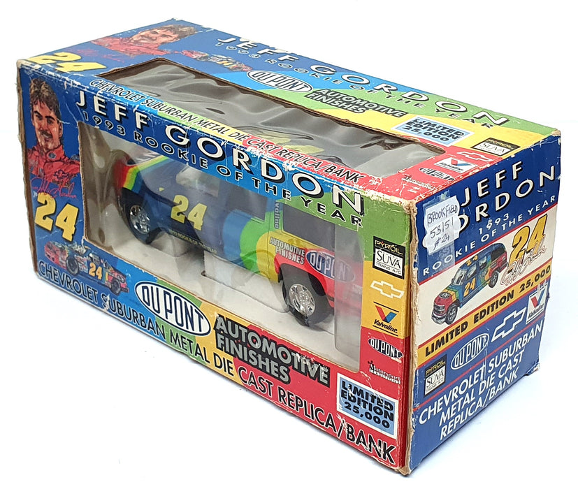 Brookfield 1/25 Scale 53151 - Chevrolet Suburban Coin Bank #24 Jeff Gordon