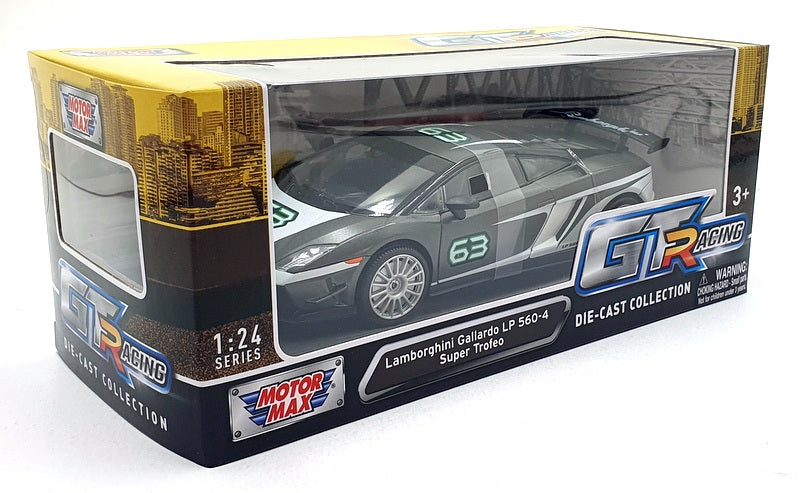 Motor Max 1/24 Scale 73793 - Lamborghini Gallardo LP 560-4 Super Trofeo #63
