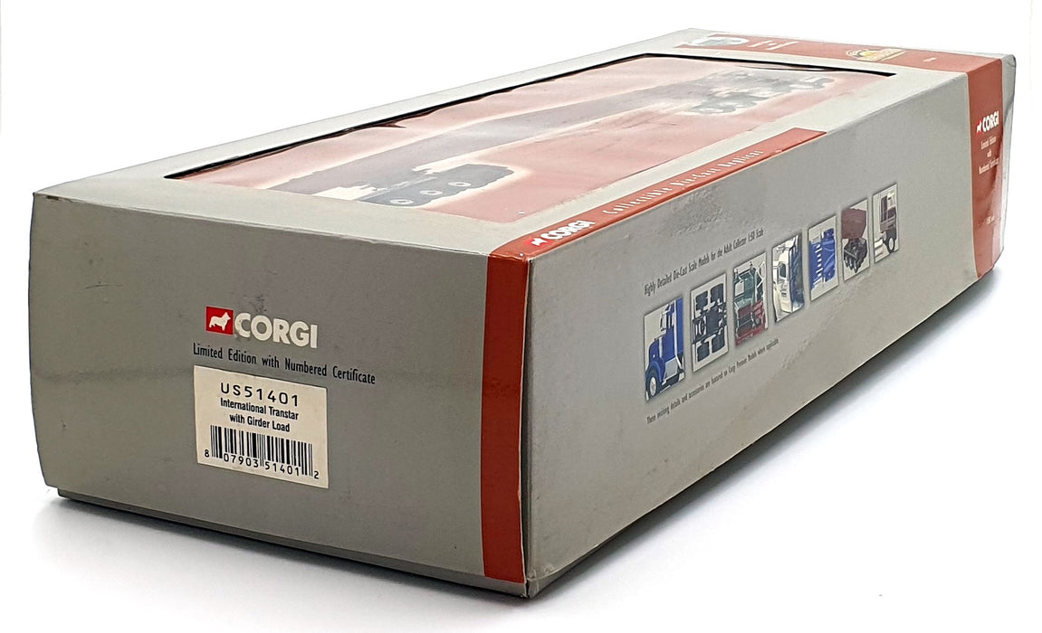 Corgi 1/50 Scale Diecast US51401 - International Transtar With Girder Load