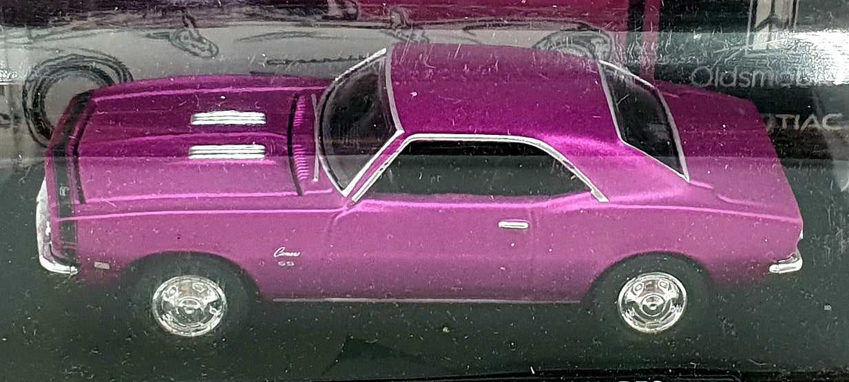 Castline M2 Machines 1/64 Scale R53 - 1968 Chevrolet Camaro SS 350 - Purple