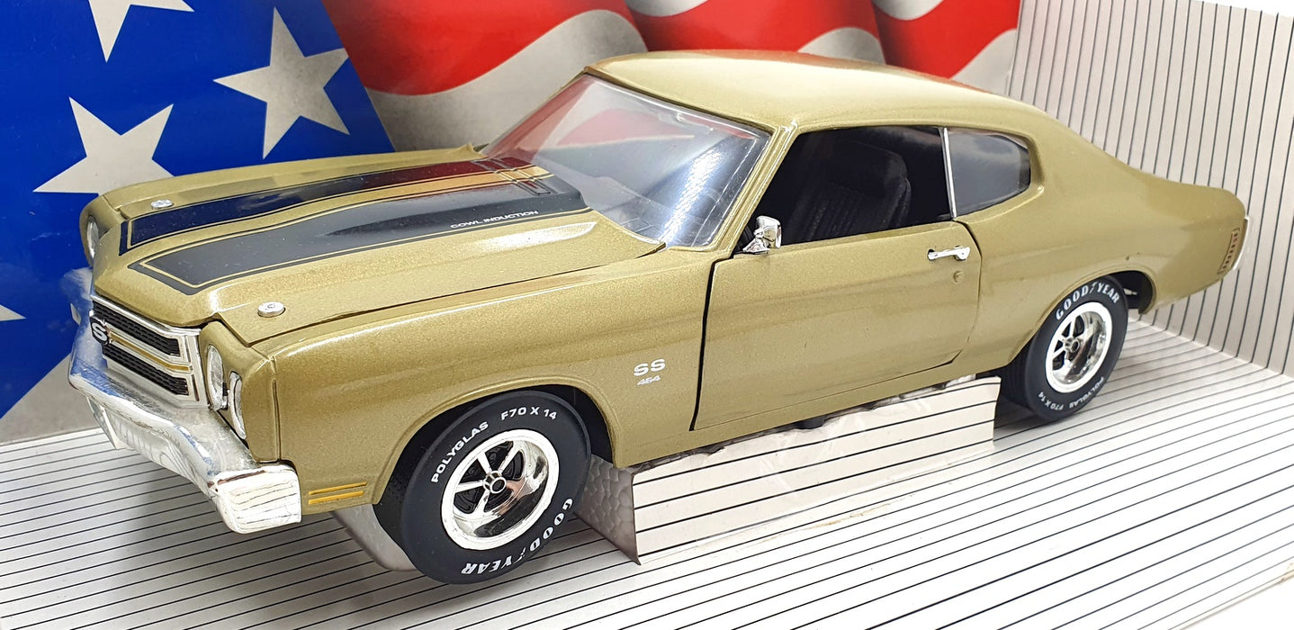 Ertl 1/18 Scale Diecast 7487 - 1970 Chevrolet Chevelle SS454 LS6 - Green