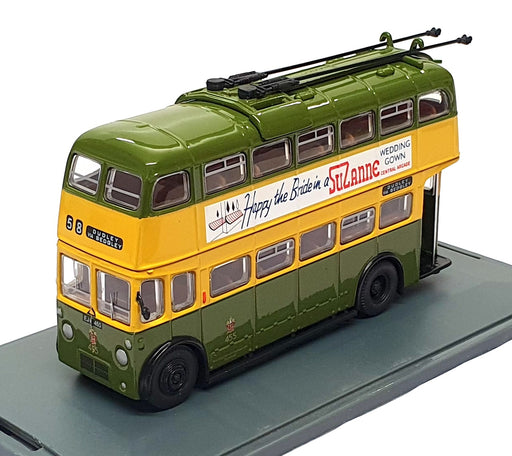 Corgi 1/76 Scale OM40102B - Trolleybus Wolverhampton Rt. 58 Dudley Dual Dest.