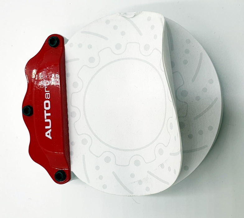 Autoart 40341 Magnetic Memo Pad Brake Disc And Brake Disc Cup Holders