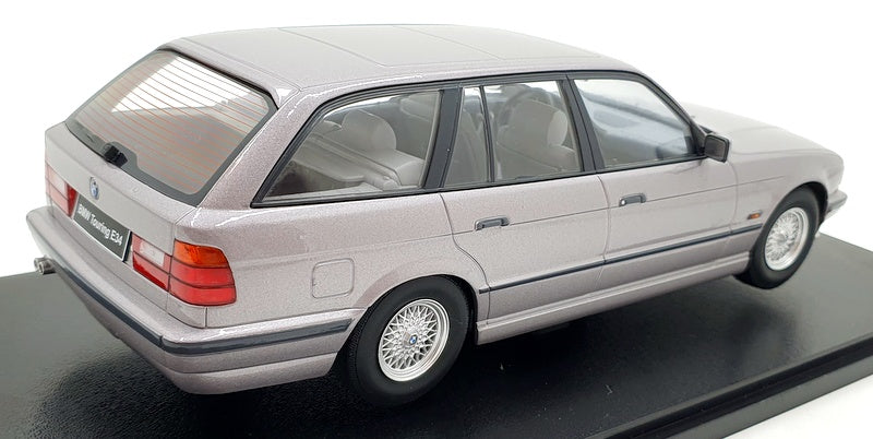 Triple9 1/18 Scale Diecast T9-1800400 - BMW 5 Series Touring E34 Aspen Silver