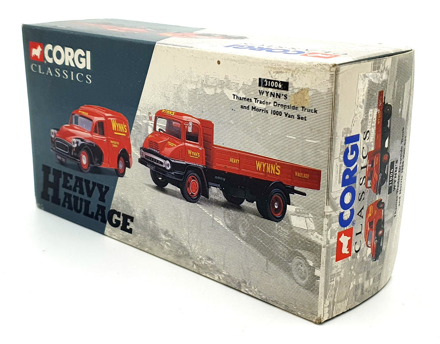 Corgi 1/43 Scale 31006 - Thames Trader Dropside Truck & Morris 1000 Van Set
