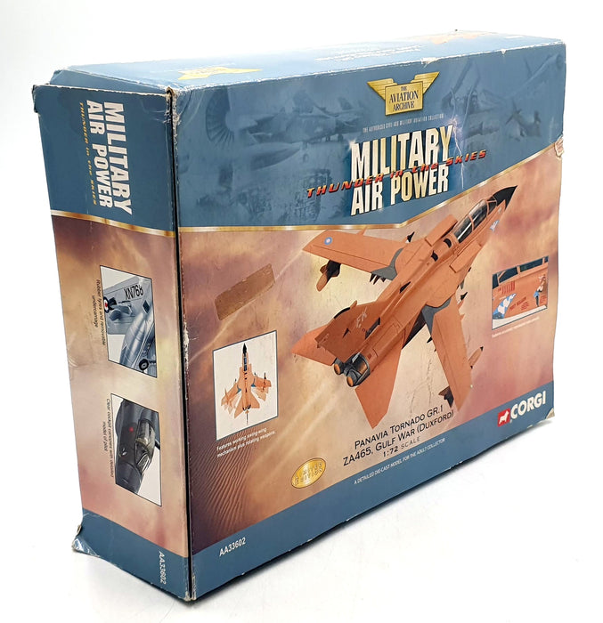 Corgi 1/72 Scale AA33602 - Panavia Tornado GR.1 ZA465 Gulf War (Duxford)