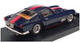 Bang 1/43 Scale 7265 - 1958 Ferrari 250 TDF Street - Dk Blue