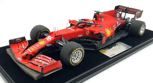Looksmart 1/18 Scale LS18F1038 Scuderia Ferrari SF21 #16 British GP 2021 Leclerc