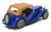 Matchbox Appx 9.5cm Long Diecast Y-8 - 1945 MG TC - Blue/Tan