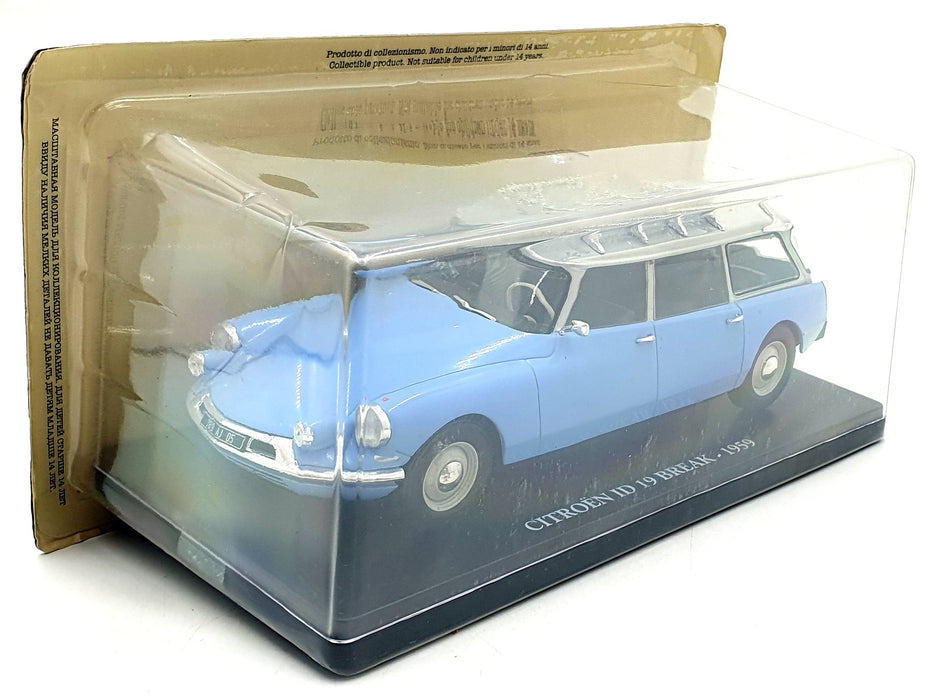 Altaya 1/24 Scale Diecast ALA0041 - 1959 Citroen ID 19 Break - Blue