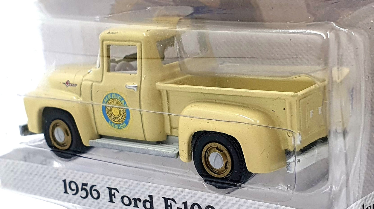 Greenlight 1/64 Scale 54060-B - 1956 Ford F-100 Truck - Cream