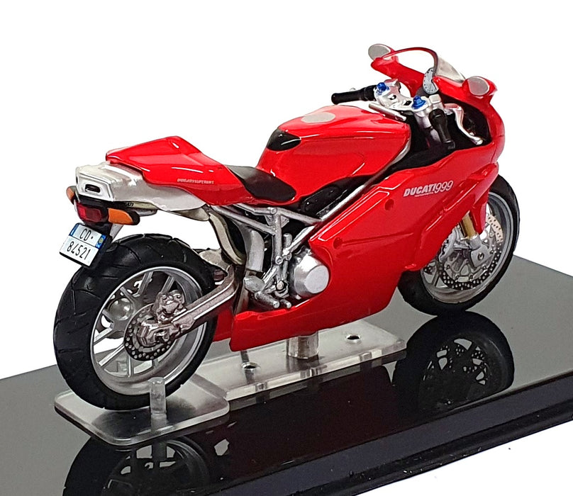 Atlas Editions 1/24 Scale 10109 - Ducati 999 Testastretta Motorbike - Red