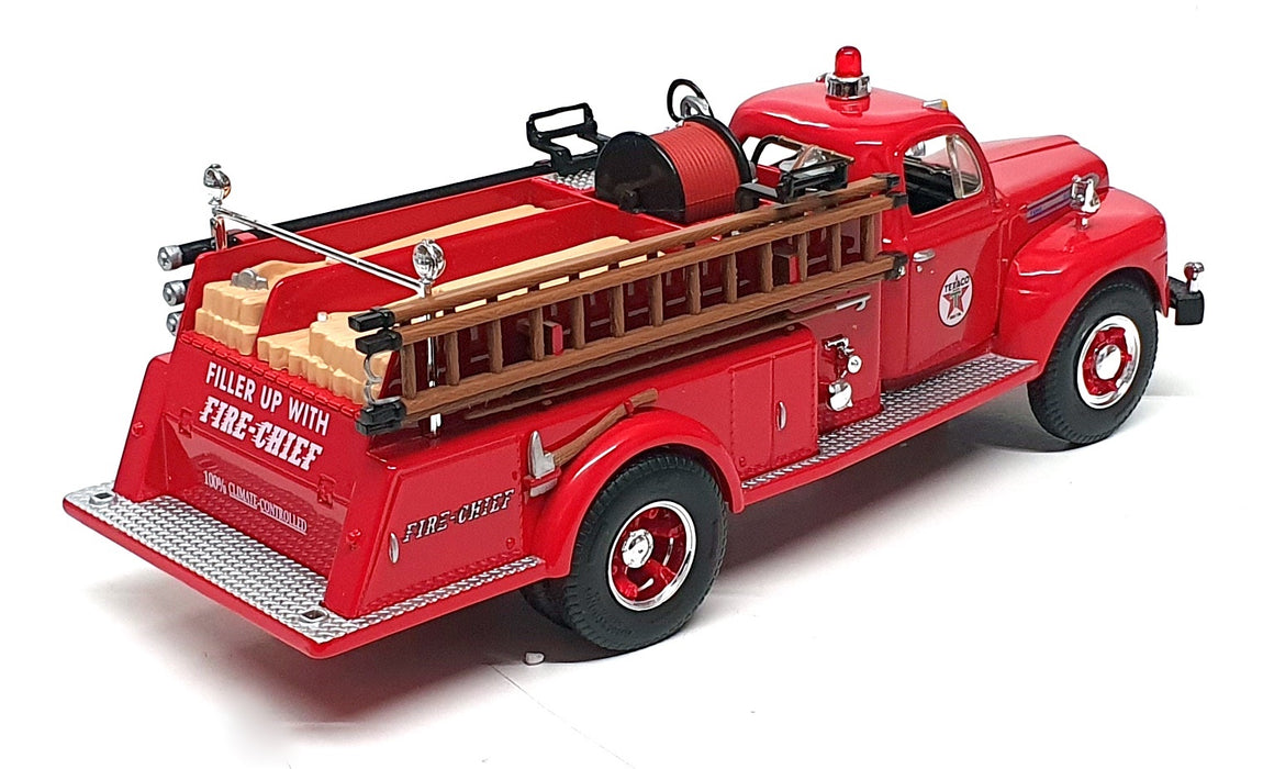First Gear 1/34 Scale 19-2319 1951 Ford Pumper Fire Truck Texaco Fire Chief Red
