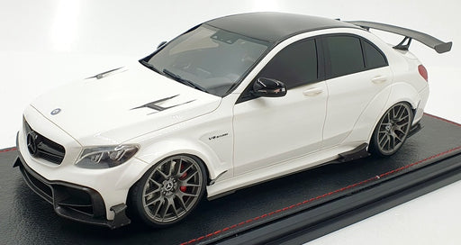 GLM 1/18 Scale GLM188021 Mercedes-Benz C63S AMG Darwin Pro Widebody White