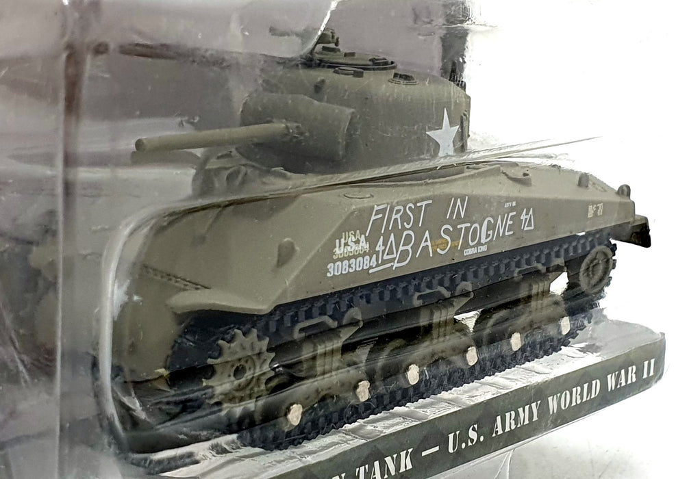 Greenlight 1/64 Scale 61010-A - 1941 M4 Sherman Tank - US Army World War II