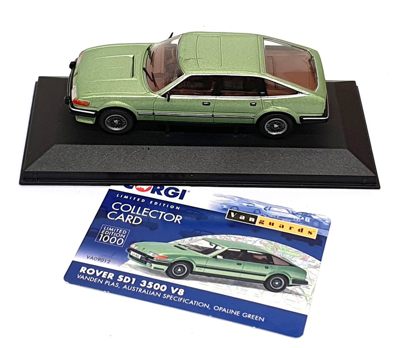Vanguards 1/43 Scale VA09012 - Rover SD1 3500 V8 Vanden Plas - Opaline Green