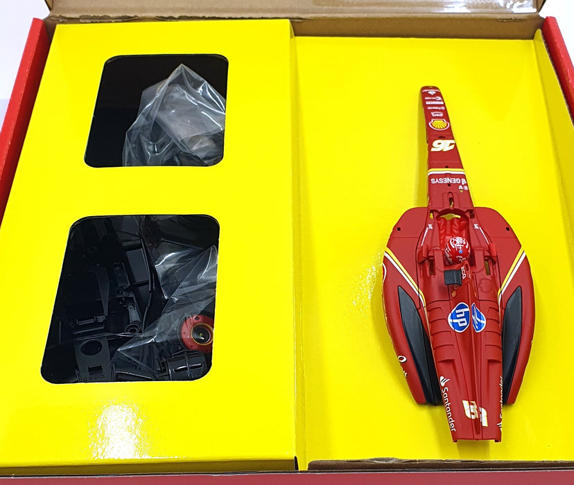 Burago 1/24 Scale Metal Kit 18-26856 - Ferrari SF-24 #16 2024 - LeClerc