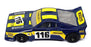 Matchbox 1/40 Scale Diecast KS-803 - Lancia Rally Car #116 - Blue/Yellow