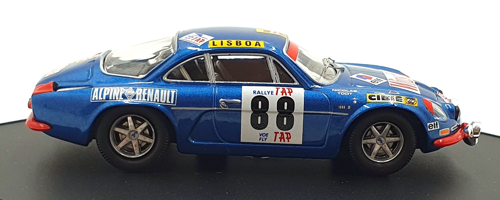 Trofeu 1/43 Scale 804 - Alpine Renault A110 1600 S 1st TAP 1971