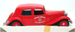 Eligor 1/20 Scale 3004 - Citroen Traction Sapeurs Pompiers Fire Car - Red