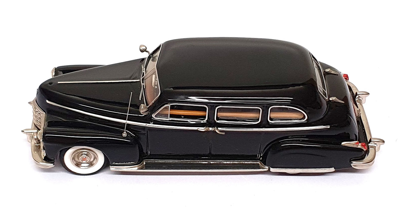 Conquest Models 1/43 Scale CON30 - 1947 Cadillac 75 Fleetwood Limo - Black