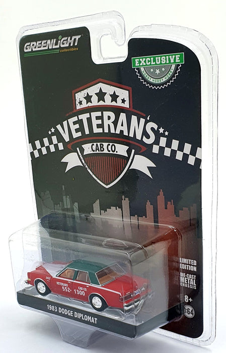 Greenlight 1/64 Scale 30283 - 1983 Dodge Diplomat Cab - Veteran's