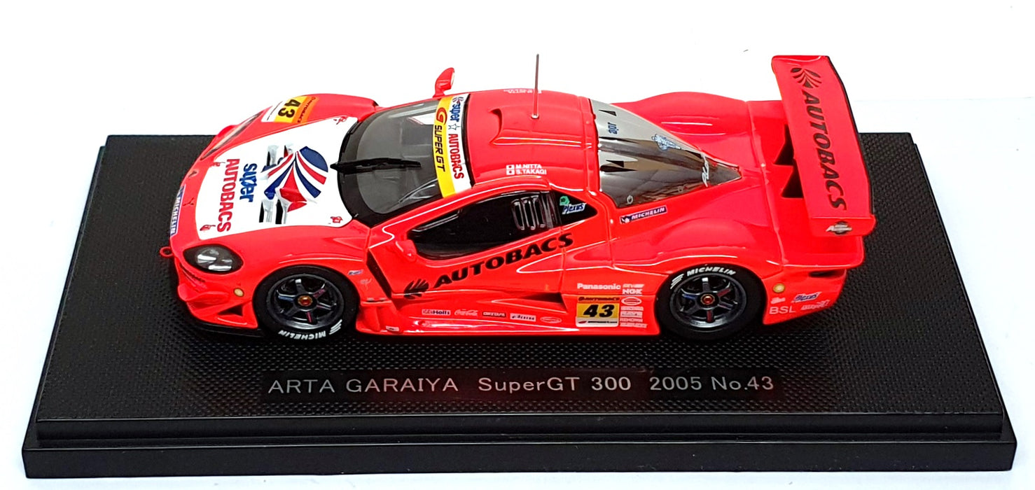 Ebbro 1/43 Scale 701 - ASL Arta Garaiya SuperGT 300 2005 #43 - Orange