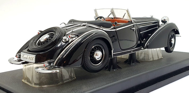 Sun Star 1/18 Scale Diecast 2401 - 1939 Horch 855 Roadster - Black