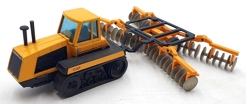 Joal 1/50 Scale Diecast 253 - Caterpillar Cat Challenger 65 And Disc Harrow