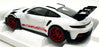 Norev 1/18 Scale Diecast 187352 - Porsche 911 GT3 RS 2022 - White/Pyro Red