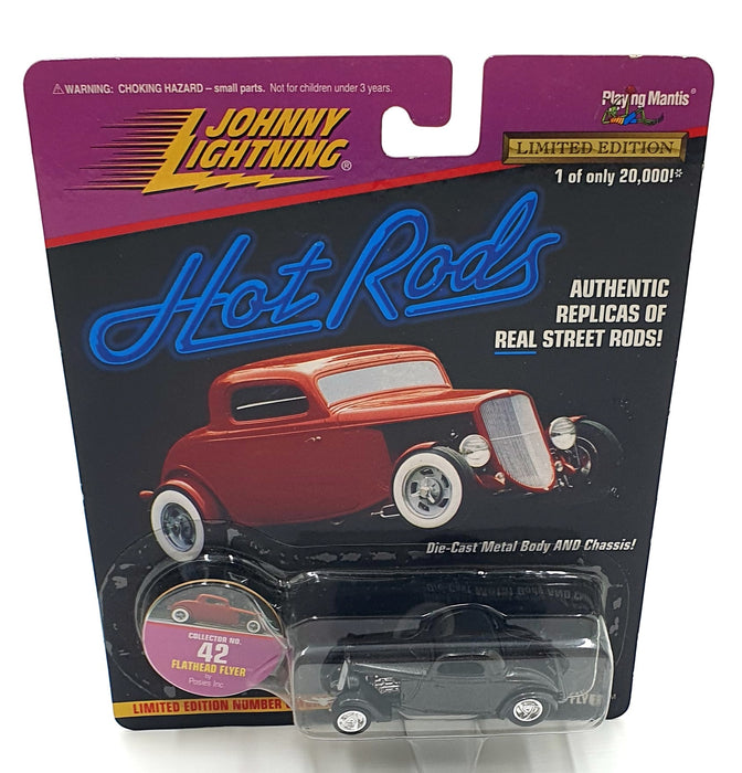 Johnny Lightning 1/64 Scale 441-02 Hot Rods Collector #42 Flathead Flyer - Black