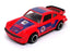 Corgi Appx 10cm Long Diecast C139/2 - Porsche 911 Race Car - Red/Blue