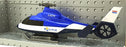 Cararama 1/43 Scale 001043B - Politie Helicopter - Blue