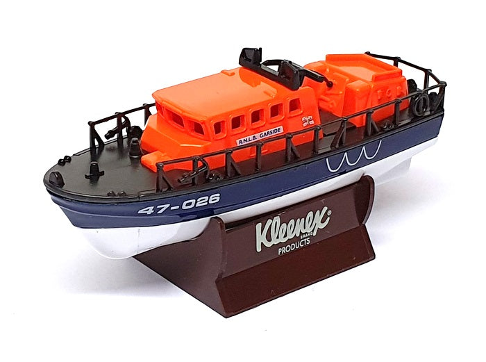 Lledo Appx 10cm Long LLB01 - RNLI Lifeboat 47-026 (Kleenex) Dk Blue/White/Orange