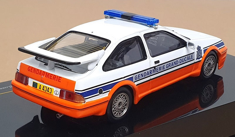 Ixo 1/43 Scale CLC132 - Ford Sierra Cosworth Gendermerie Luxembourg 1988