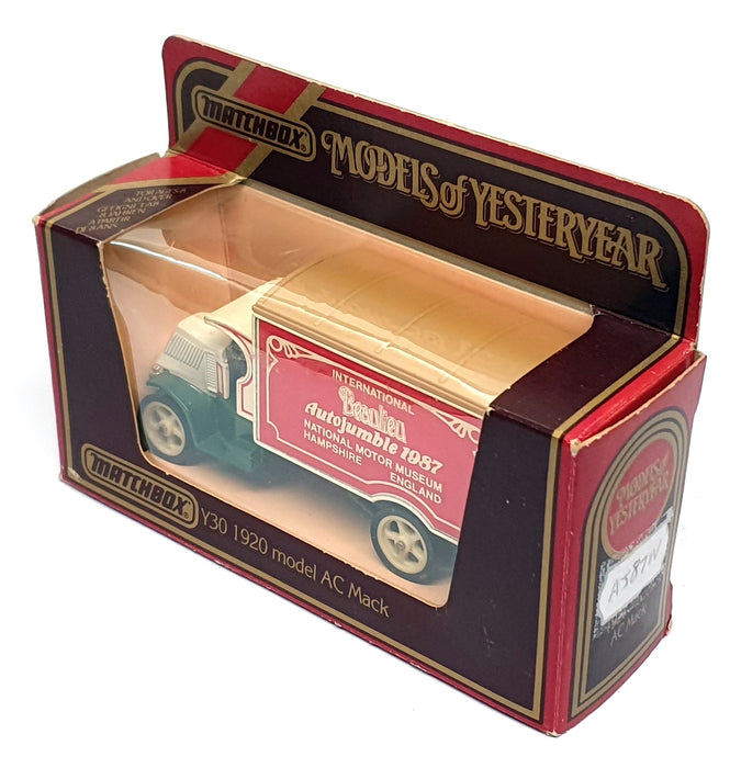 Matchbox AJ87W - 1920 AC Mack Beaulieu Autojumble 1987 REWORKED