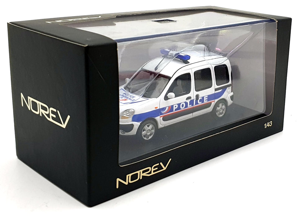 Norev 1/43 Scale 511376 - Renault Kangaroo Police Nationale Van - White