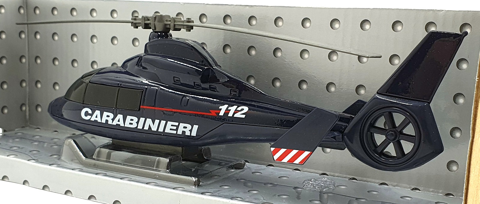 Cararama 1/43 Scale 180226A - Carabinieri Helicopter - Blue