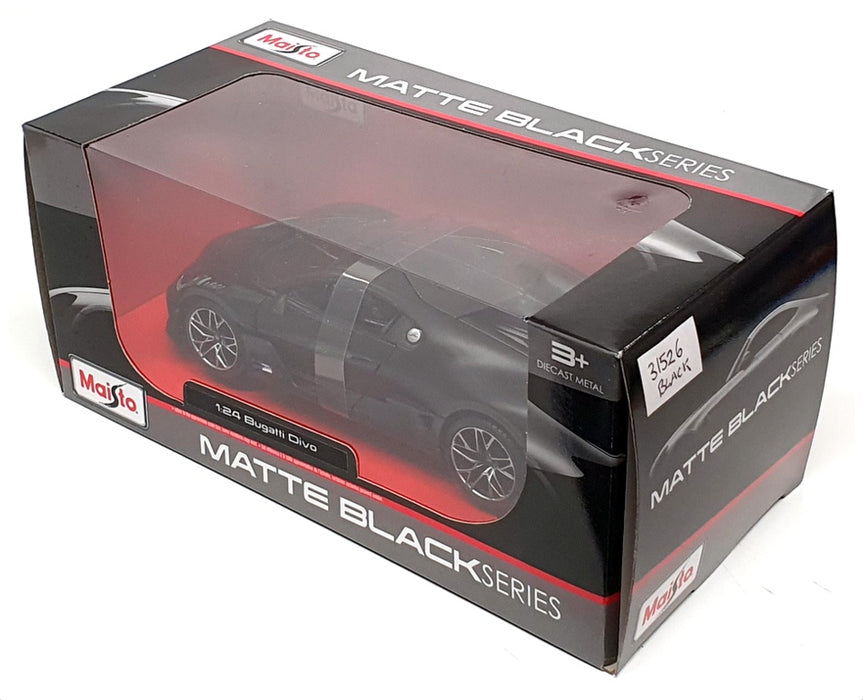 Maisto 1/24 Scale Diecast 31526 - Bugatti Divo - Black