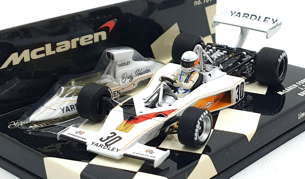 Minichamps 1/43 Scale 530 734330 - F1 McLaren Ford M23 #30 British GP 1973