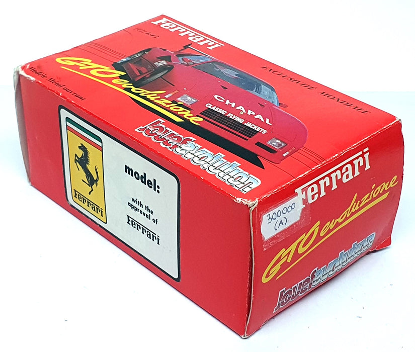 Jouef Evolution 1/43 Scale 300000 - Ferrari GTO Evoluzione Chapal - Red