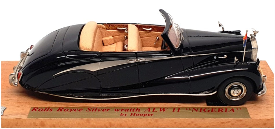 FYP Creations 1/43 Scale No.3 - Rolls Royce Silver Wraith ALW II Nigeria - Black