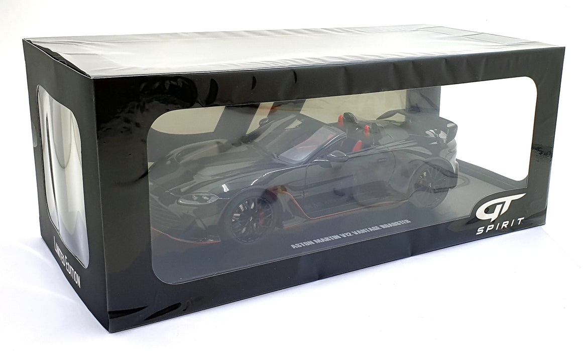 GT Spirit 1/18 Scale Resin GT923 - Aston Martin V12 Vantage Roadster - Black