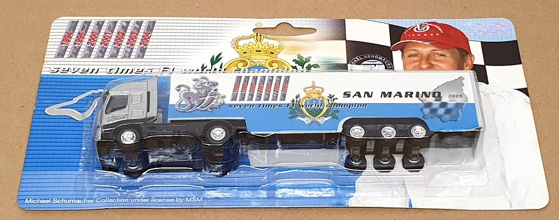 Adtruck 52644 - Iveco Stralis F1 Truck San Marino 2005 Michael Schumacher
