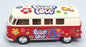 Kinsmart 1/32 Scale Pull Back & Go TY4226 - 1962 Volkswagen Classical Bus - Red