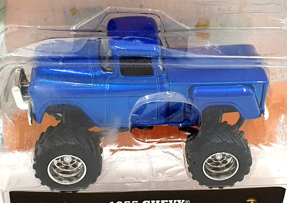 Jada Just Trucks 1/64 Scale 14020 - 1955 Chevy Stepside - Met. Blue