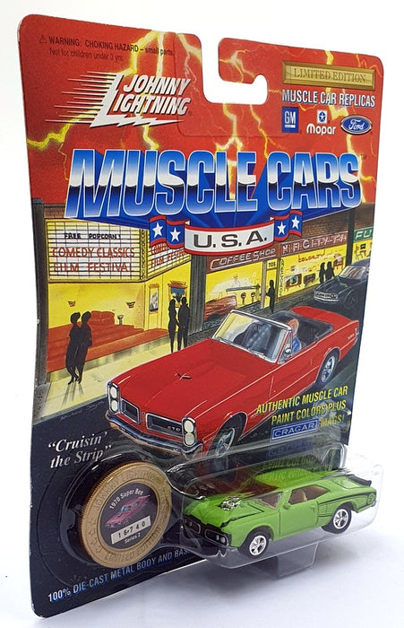 Johnny Lightning 1/64 Scale 200-120 - Muscle Cars 1970 Plymouth Super Bee Green